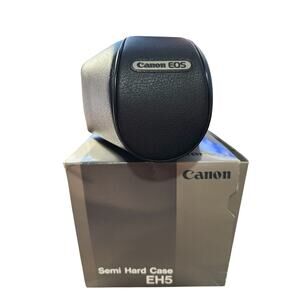 Canon EOS EH5 Semi Hard Camera Case Black for DSLR Mirrorless Cameras NEW
